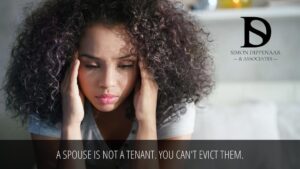 Evicting a spouse