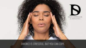 Divorce is stressful